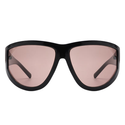 Xara - Oversized Chunky High Fashion Women Sunglasses