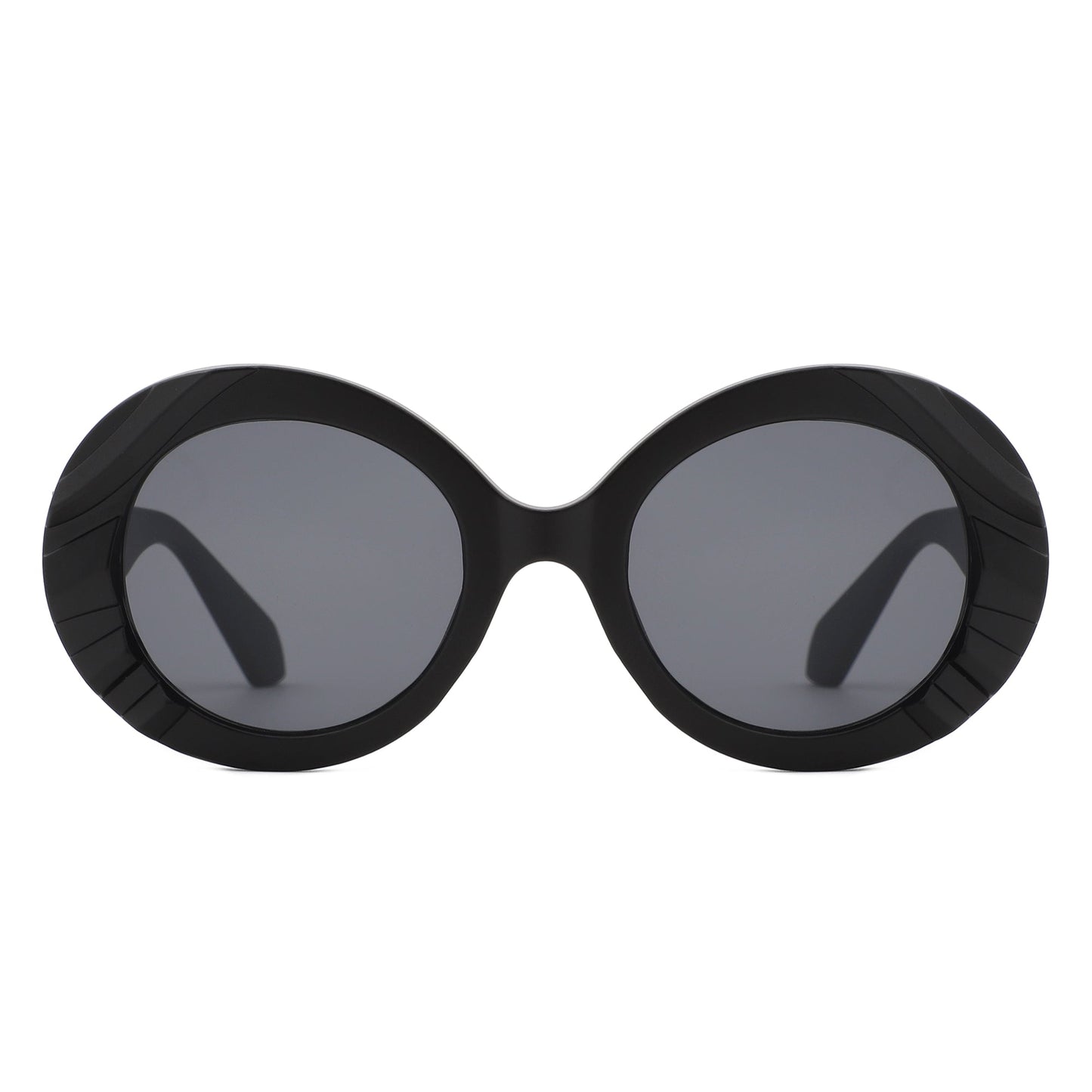 Pixo - Oversized Bold Aviator Retro Round Sunglass