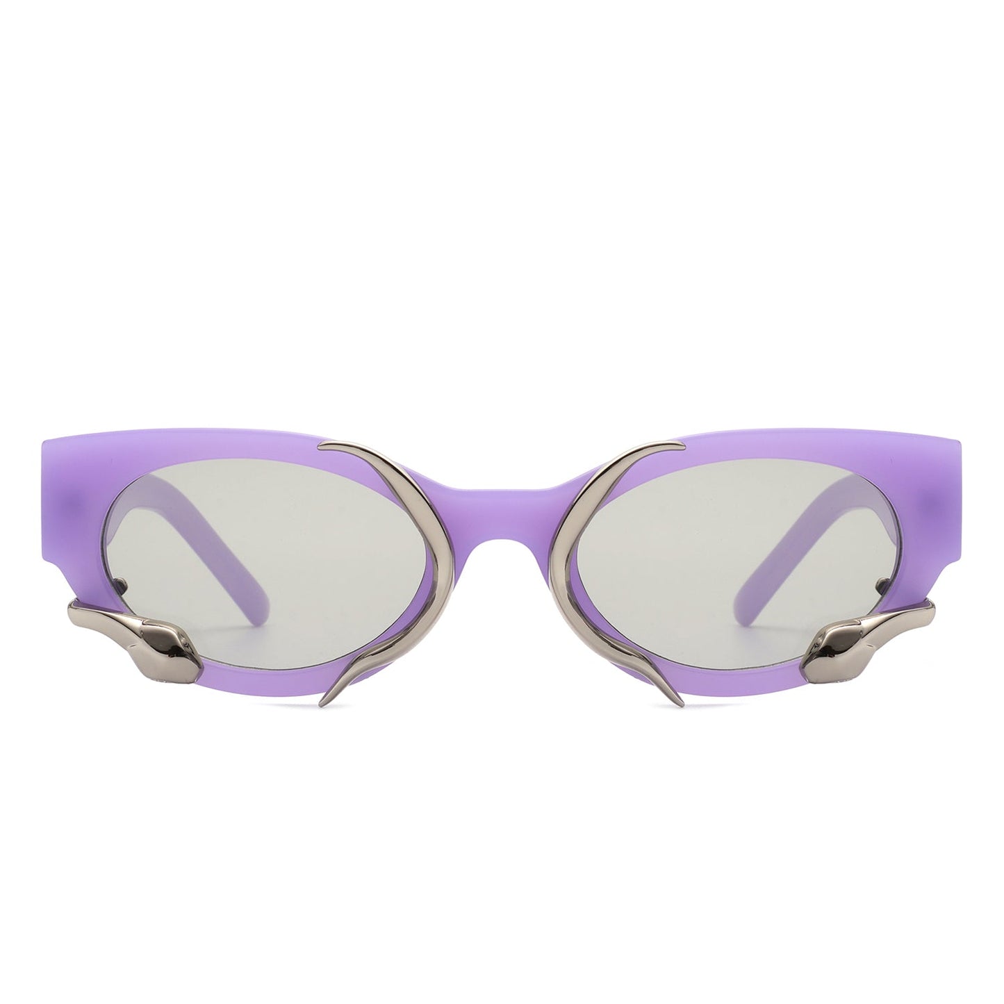 Oclary - Round Fashion Snake Design Cat Eye Women's Sunglasses