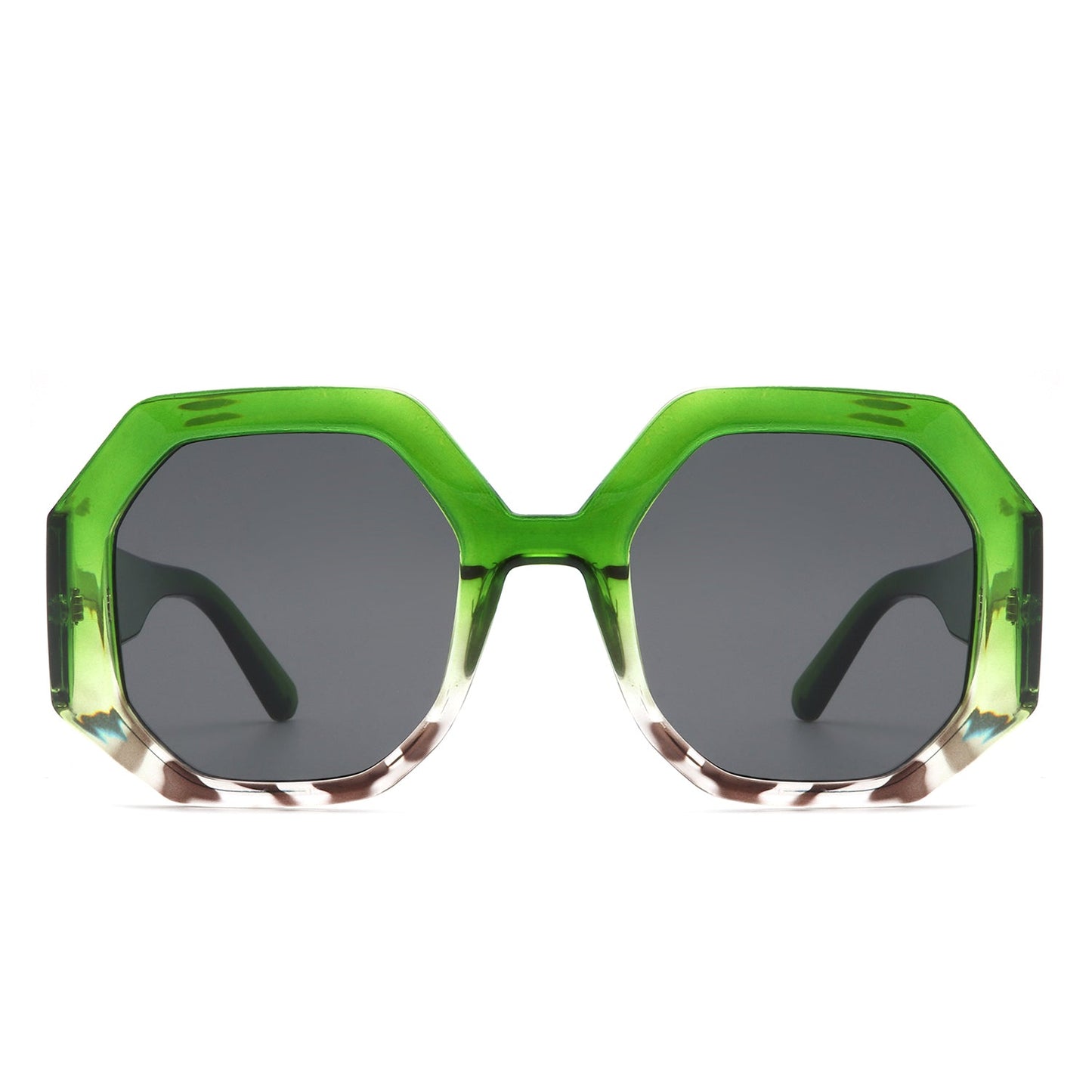 Diamorex - Retro Polygon Round Fashion Women Sunglasses