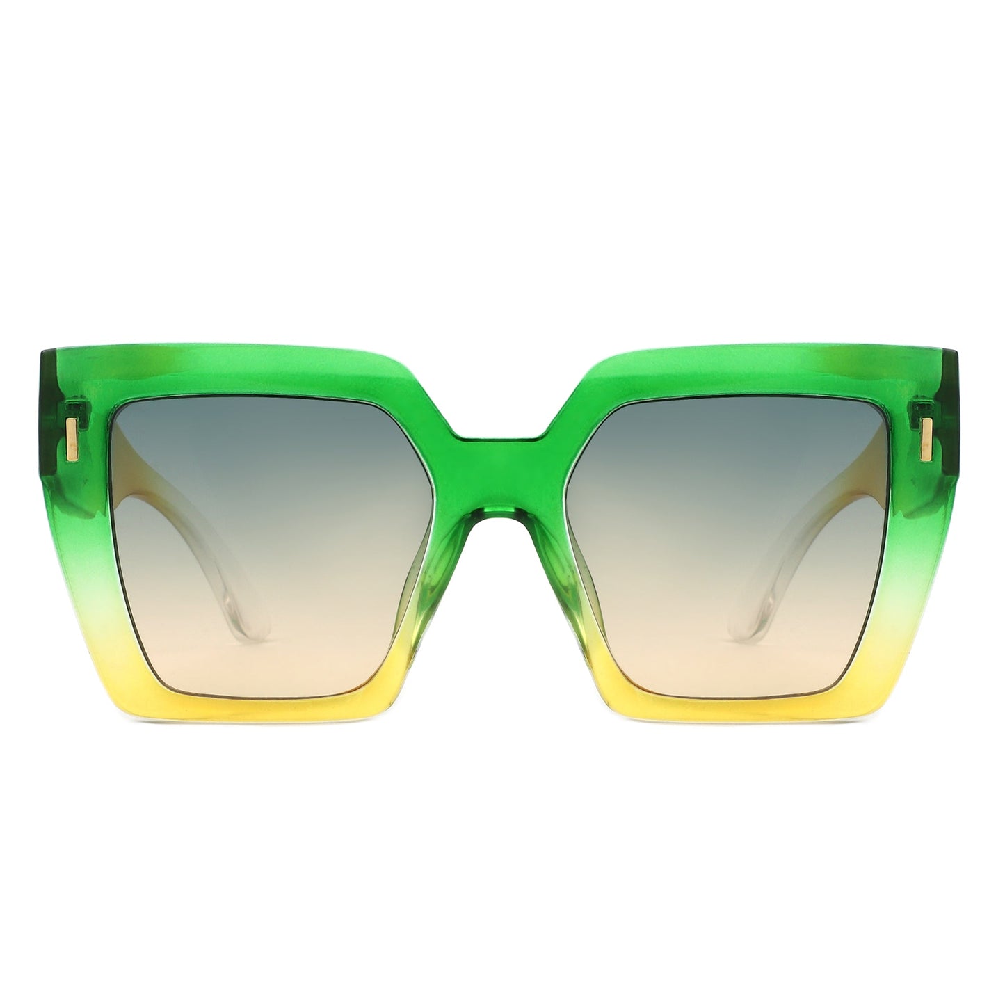 Luma - Chic Flat Top Fashion Women's Square Sunglass