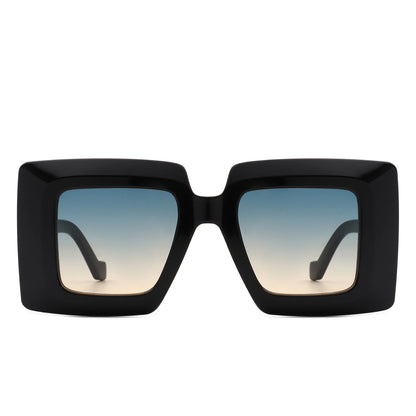 Caelum - Oversized Flat Top Square Women's Sunglasses