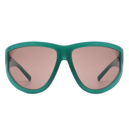 Xara - Oversized Chunky High Fashion Women Sunglasses